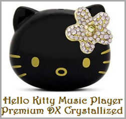 Hello Kitty Music Player
Premium DX Crystallized
with flower headpiece
