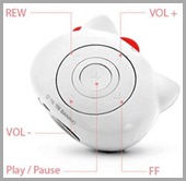 Hello Kitty Music Player
Back Buttons