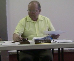 Mayor Greg Iiams 8-09