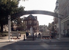 Court Avenue from the west side of Main Street at dedication from 9-15-09