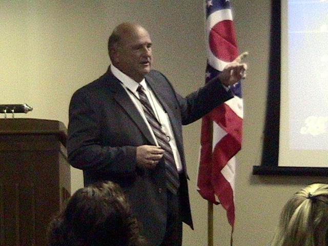 [Rick Gildow leads TRC presentation during Strickland visit from 10-21-09[5].jpg]