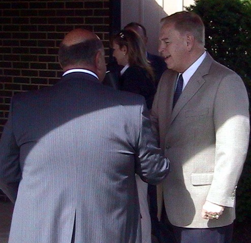[Rick Gildow greets Governor Strickland during TRC visit from 10-21-09[5].jpg]
