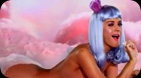 Katy Perry em "California Gurls" Katy Perry em "California Gurls"