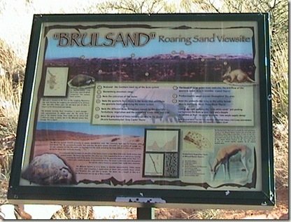 'Brulsand' Viewpoint at Witsand Kalahari Reserve 'Brulsand' Viewpoint at Witsand Kalahari Reserve