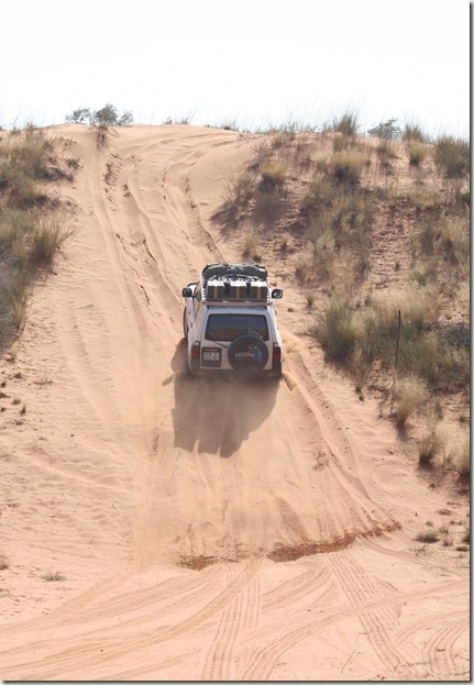 Dunes at 4x4 trail Witsand Kalahari Dunes at 4x4 trail Witsand Kalahari