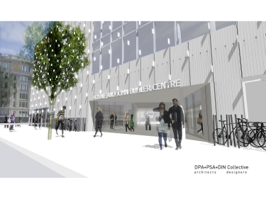 University of Winnipeg Buhler Centre - 460 Portage Avenue Architect's rendering