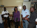 manager Dr. Sumani and others NSTC meets Fred
