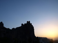 Anochece en Cazorla