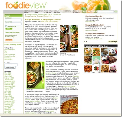 FoodieView Seafood