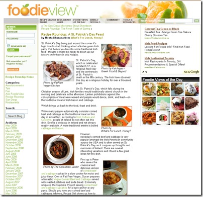 FoodieView St.Patrick