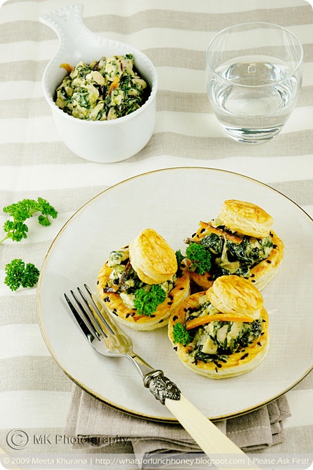 Vol Au Vents- Chicken Ricotta (01) by MeetaK