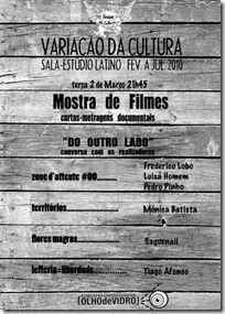 Cartaz Mostra Cinema