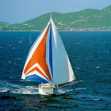 Super Maramu 2000: running free - downwind sailing with two poles
