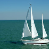 Super Maramu 2000 - Tight reach sailing