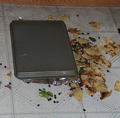 food on floor