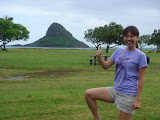 Christine at Chinaman's hat