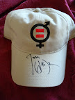 Equality Now hat signed by Joss Whedon
