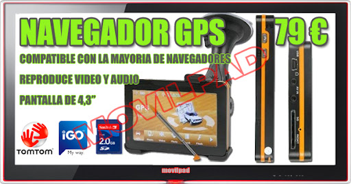 GPS 4328 touch screen 4,3"