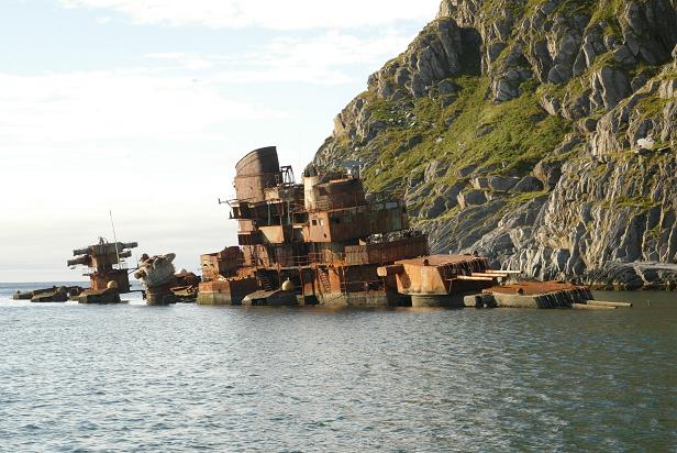 barcos abandonados