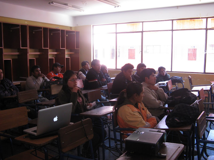 Participantes en la UPEA - Reunion Informativa