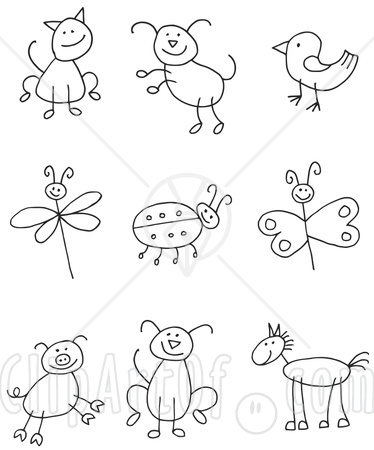 cute dragonfly clipart. clipart dog and cat.