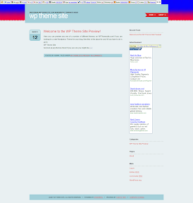 Uncomplicated Blue and Red