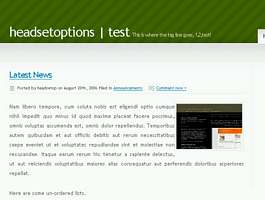 Nonzero Green Free Wordpress Theme »  UA:F [1.2.3_620]