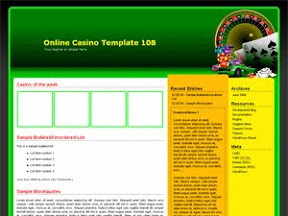 Online Casino Template 108