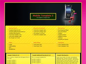 Mobile Template 3