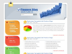 Financial circle free wordpress theme