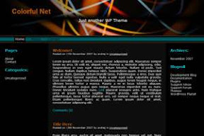 Colorise Wordpress Theme