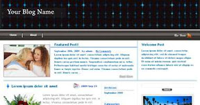 Free Wordpress Theme - Bluestars