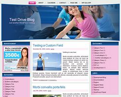 Fitness WordPress Theme Two