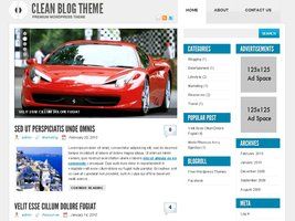 Clean Blog Theme
