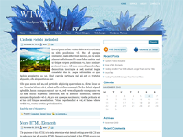 CornFlowered -Free Wordpress theme