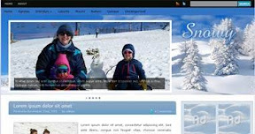 Free Wordpress Theme - Snowy