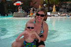 My first time swimming!!!