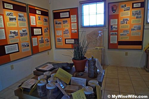 Exhibits at Castolon Visitor Center Exhibits at Castolon Visitor Center