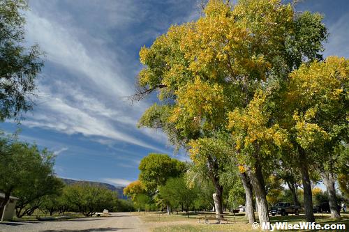 Santa Elena Campground - Colors of Fall Santa Elena Campground - Colors of Fall