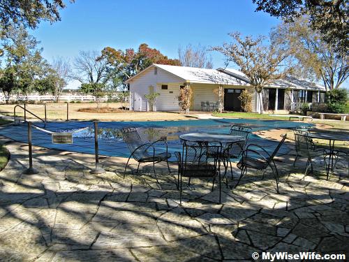 Swimming pool area