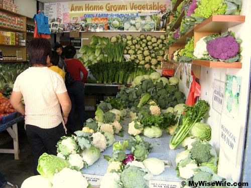 Home grown vegetables Home grown vegetables