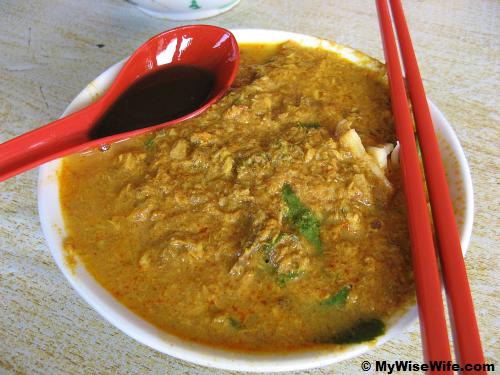 Siam Laksa or Laksa Lemak