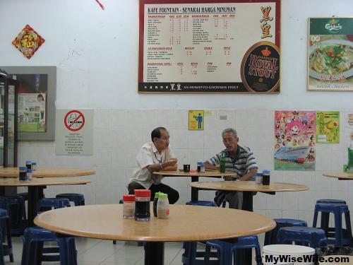 Interior of Fountain Cafe Interior of Fountain Cafe
