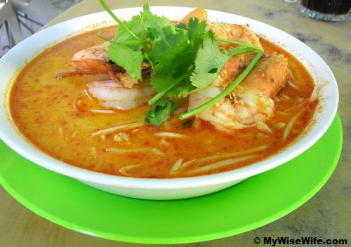The signature dish of Seng Hing -Tom Yam Noodles The signature dish of Seng Hing -Tom Yam Noodles