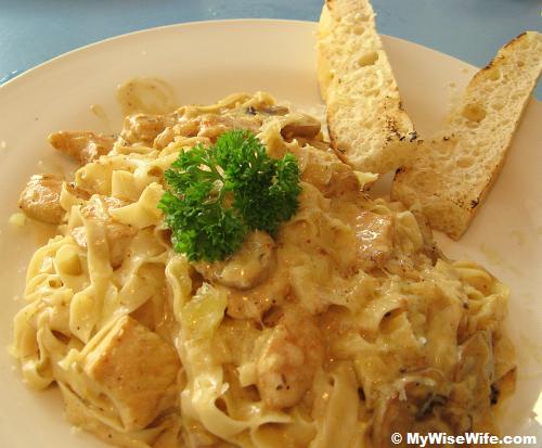 The famous Truz - delicious pasta! The famous Truz - delicious pasta!
