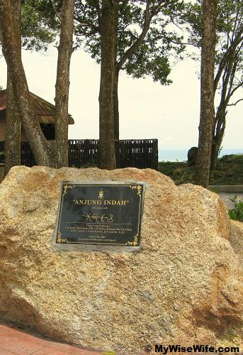 The name of Balik Pulau Lookout - Anjung Indah The name of Balik Pulau Lookout - Anjung Indah