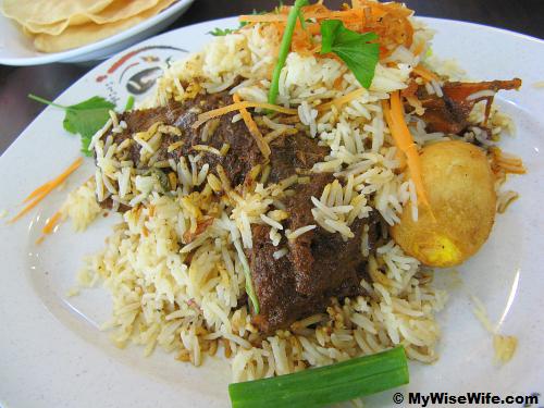 Briyani Gam Kaki Kambing (Goat leg) Briyani Gam Kaki Kambing (Goat leg)