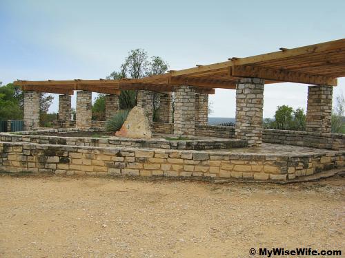 Pavilion at the summit