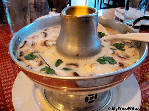 Coconut milk soup Coconut milk soup