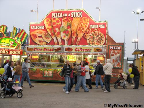 Innovated for fair's dudes..to-go on a stick! Innovated for fair's dudes..to-go on a stick!